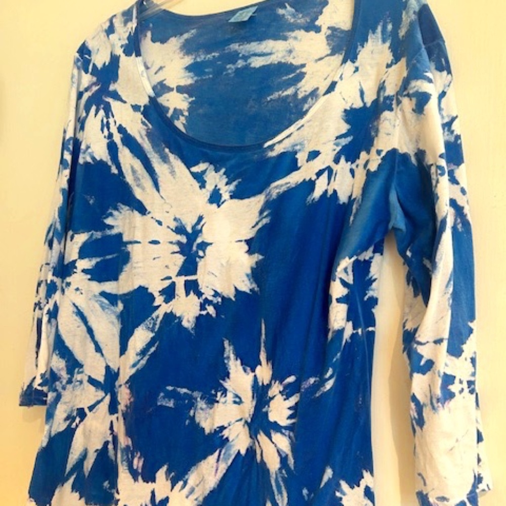 Dharma Hand dyed tunic top